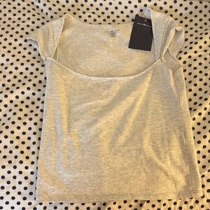 Brandy Melville Gray Women's Top